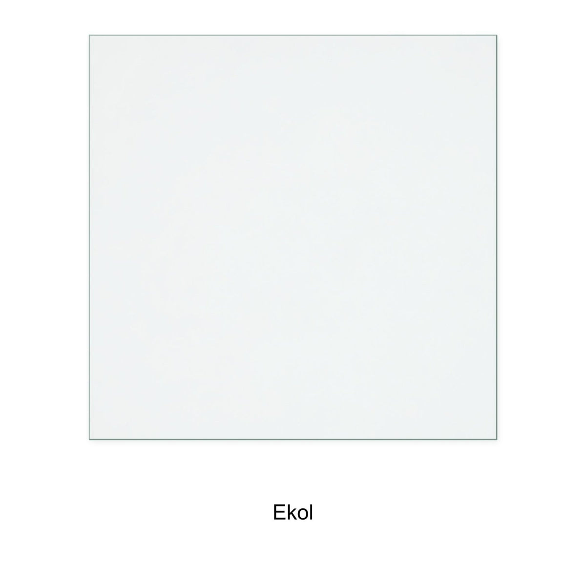 Ekol Clarity 8 Replacement Stove Glass - StoveSpareGlass