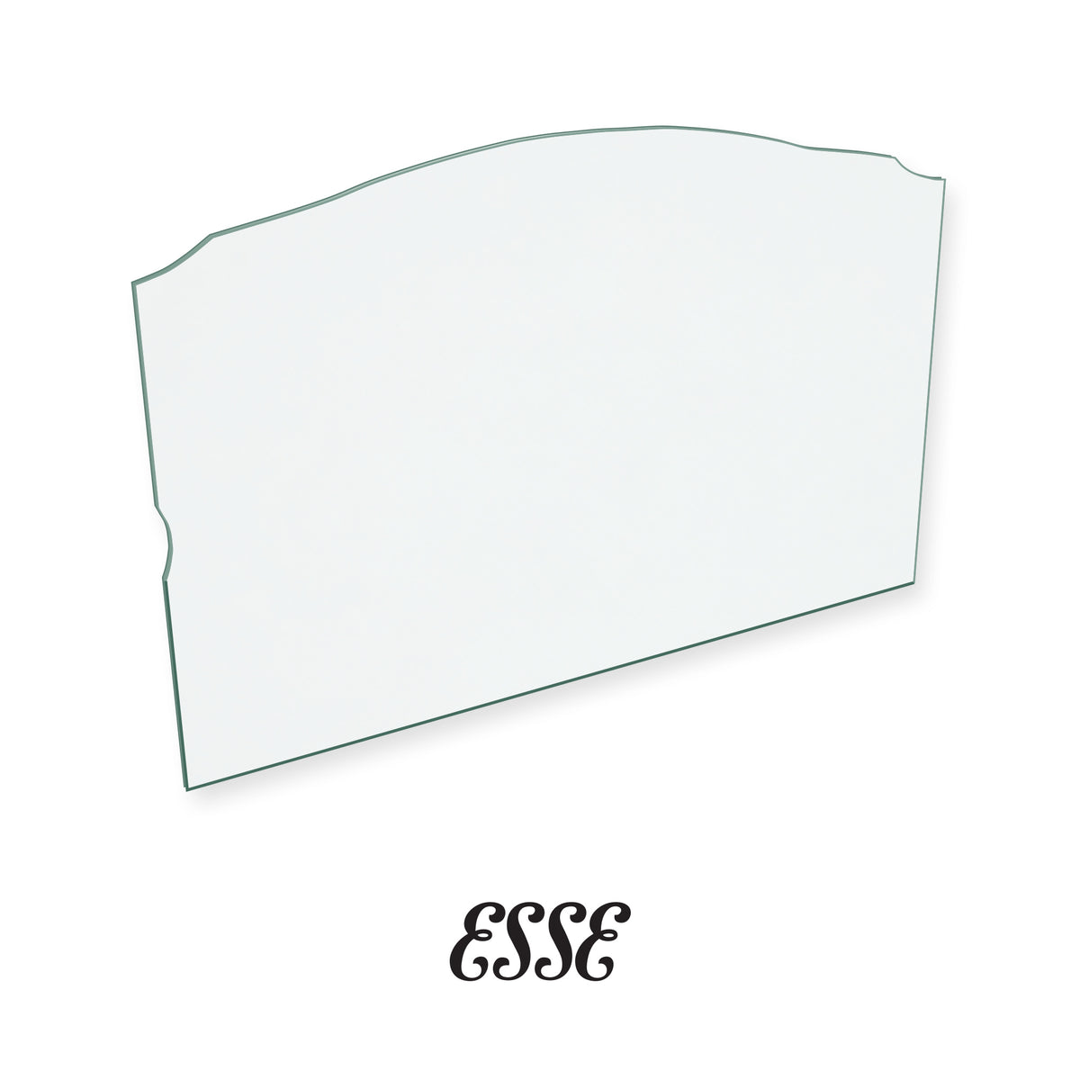 Esse Vista MK1 replacement glass, 293 mm high x 448 mm wide, 4 mm thick
