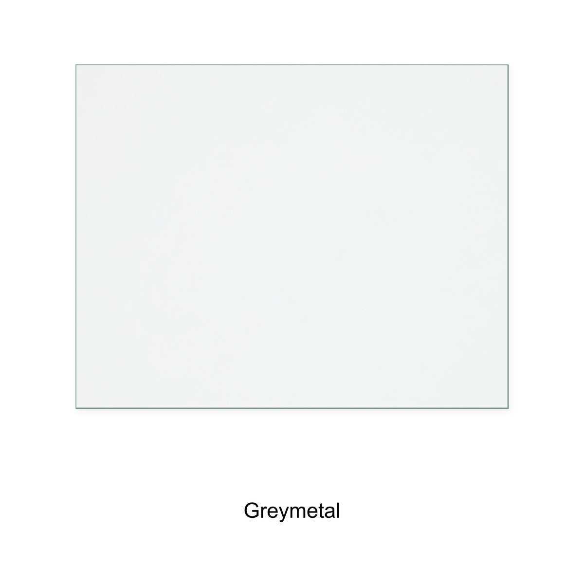 Greymetal Torino replacement stove glass, 310 mm high x 390 mm wide