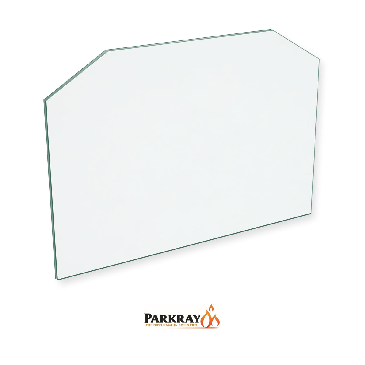 Parkray Consort 5 (Single Door Model) replacement stove glass, 212 mm high x 298 mm wide, 4 mm thick