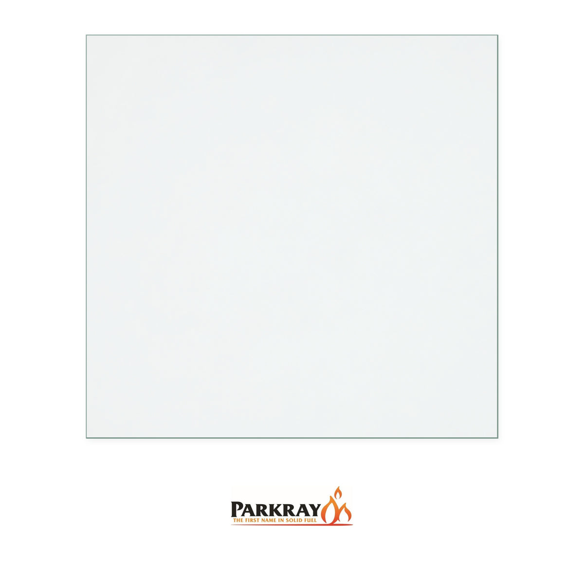 Parkray Firewarm 4i Contemporary replacement stove glass, 286 mm high x 292 mm wide, 4 mm thick