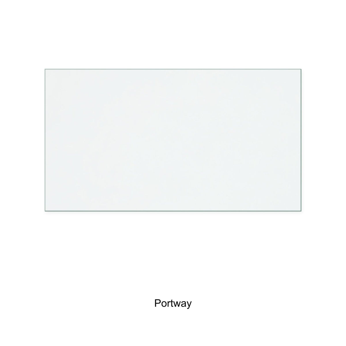 Portway Portway 3 S/D Stove Glass - StoveSpareGlass