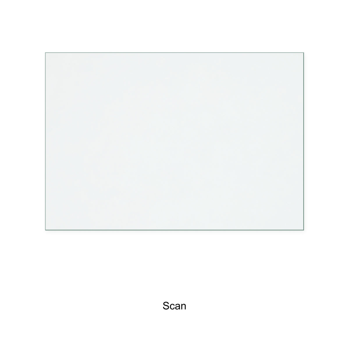 Scan Anderson 4 (2 Door) replacement stove glass, 145 mm high x 211 mm wide, 4 mm thick
