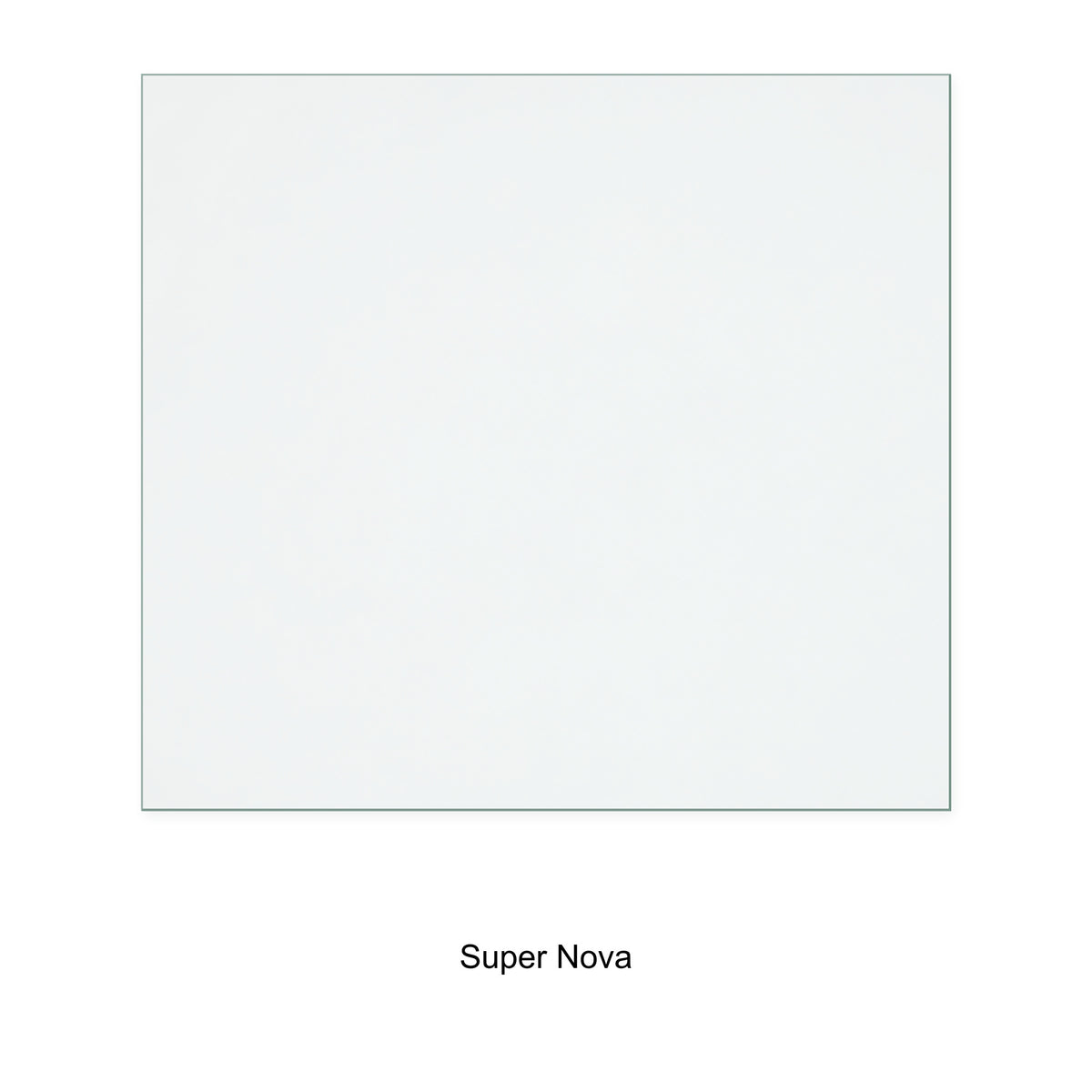 Super Nova replacement stove glass, 192 mm high x 211 mm wide, 4 mm thick