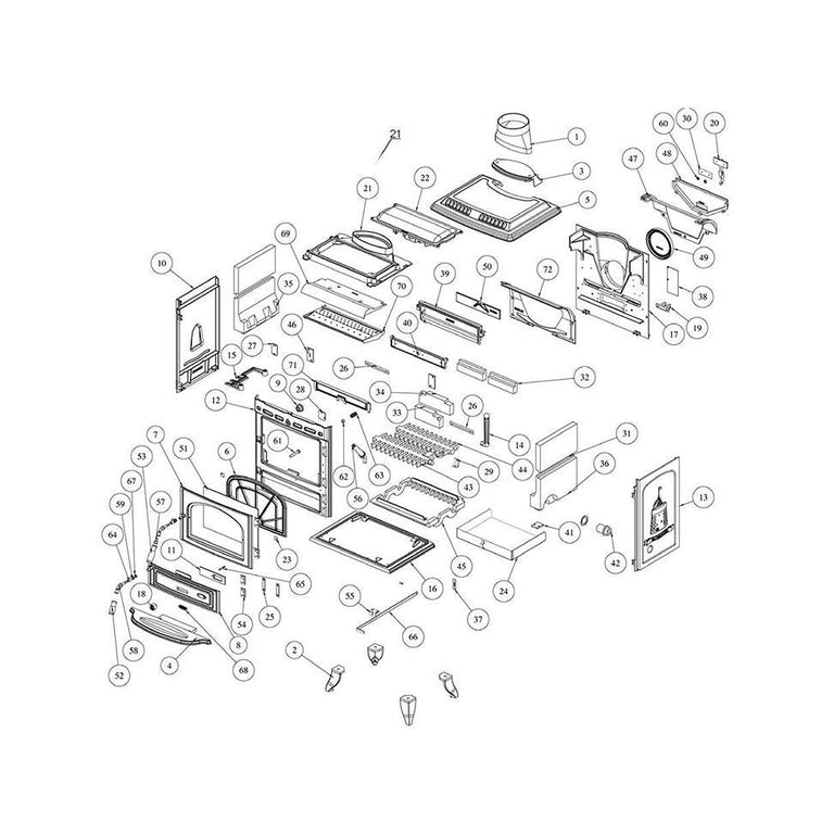 AGA Minsterley Front Fire Fence