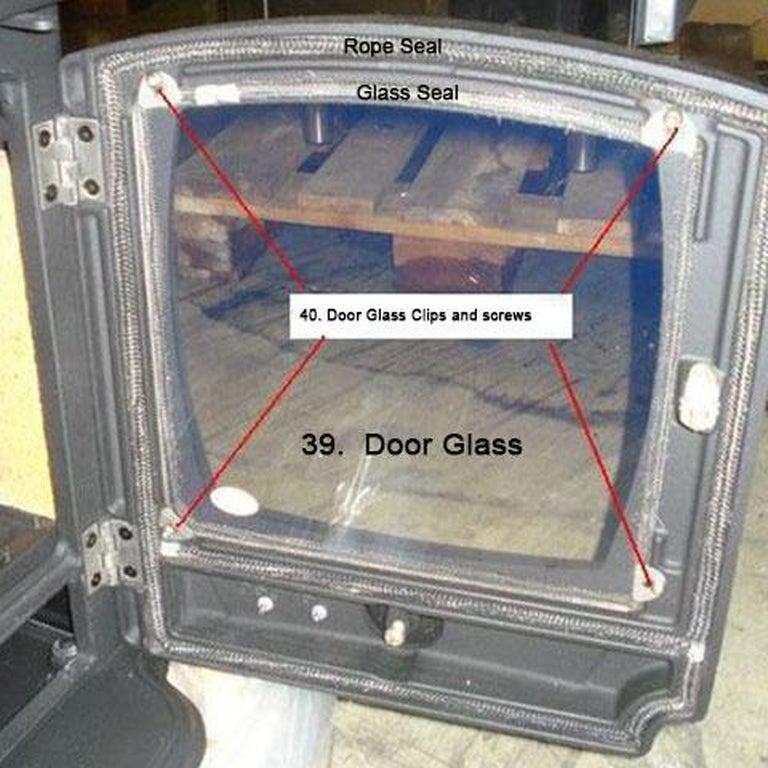 Aga Wren Fire Door Rope Seal Kit - StoveSpareGlass