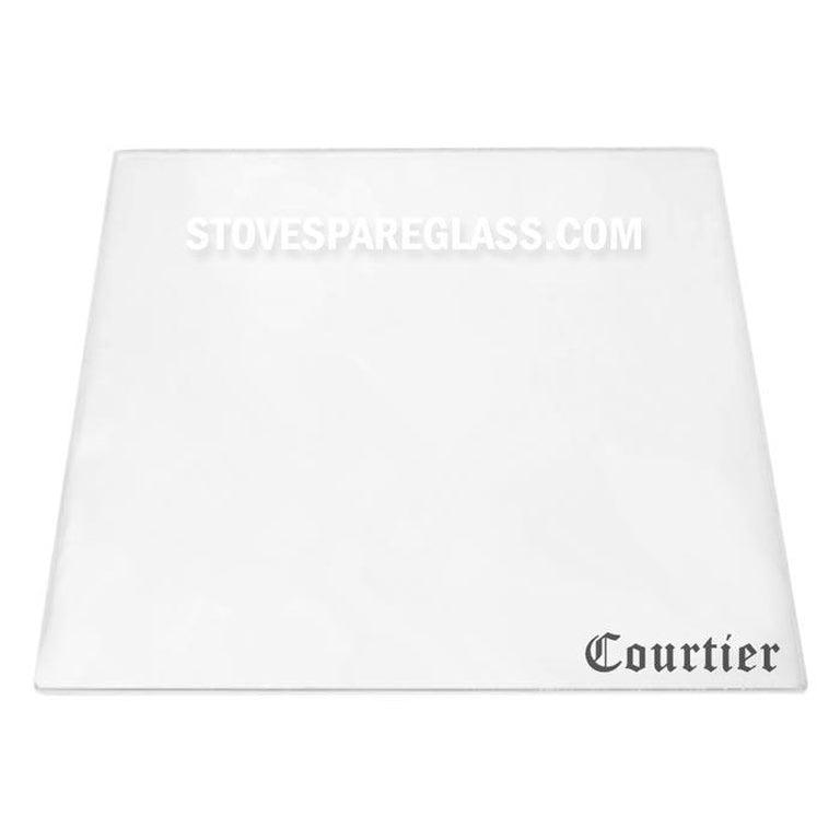 Courtier Q1, Q2, Q3, Q4, (1 of set of 9) Stove Glass - StoveSpareGlass