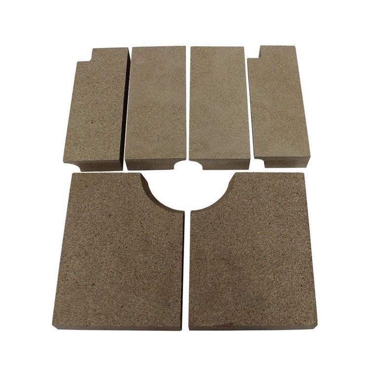 Gabriel Fire Bricks Full Set - StoveSpareGlass