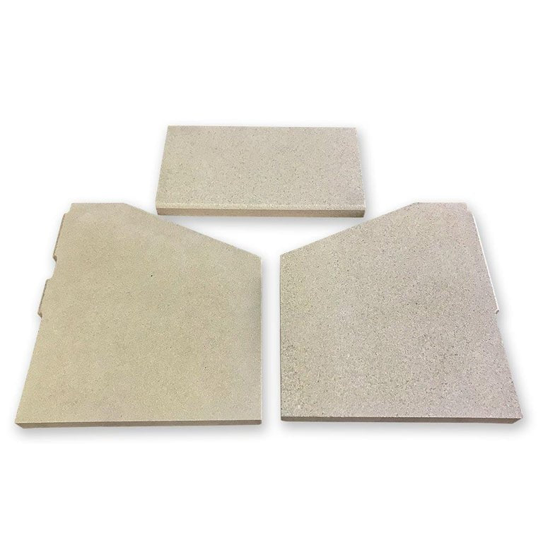 Graphite 5902 Full Fire Brick Set - StoveSpareGlass