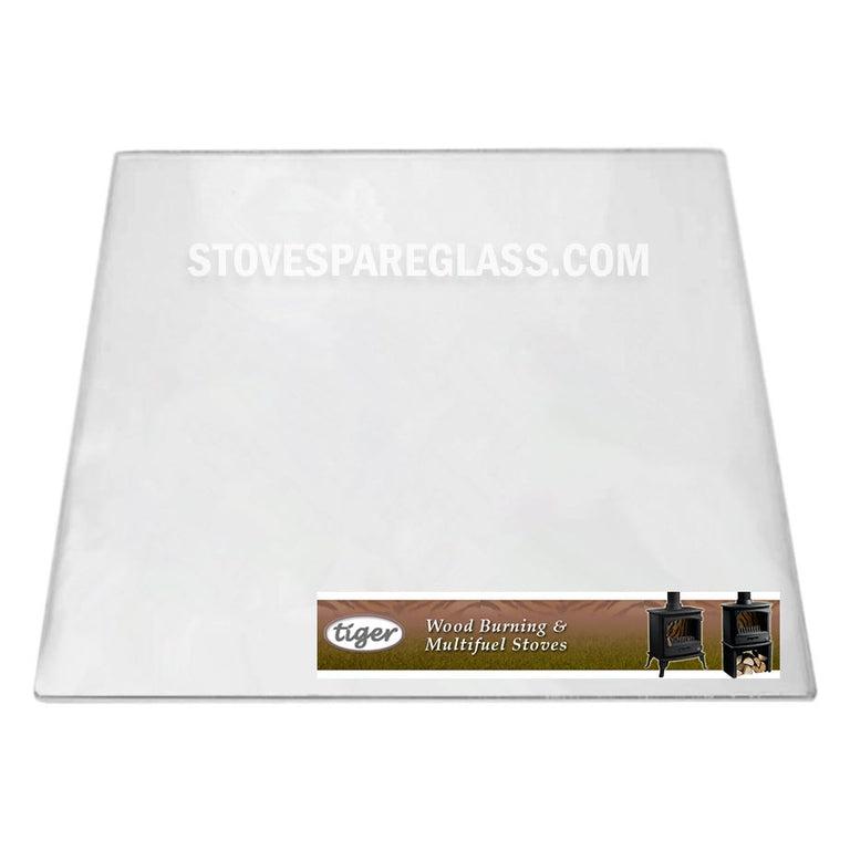 Tiger Superclean stove glass 370 x 225