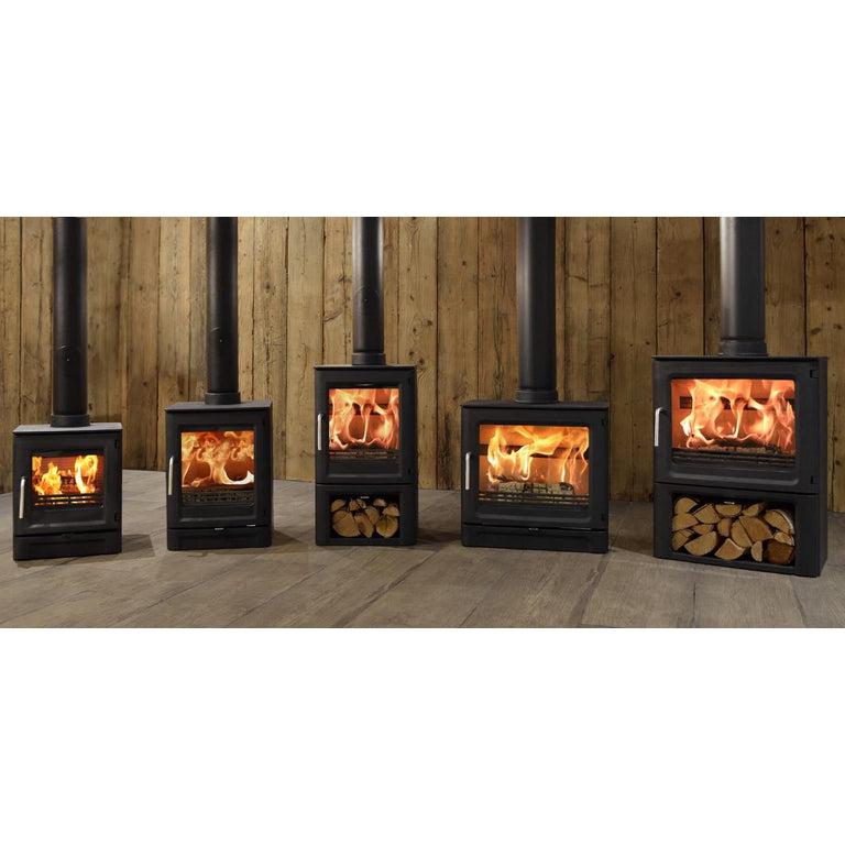 Hi-Flame R6 Eco Design Wood Burning Stove - StoveSpareGlass