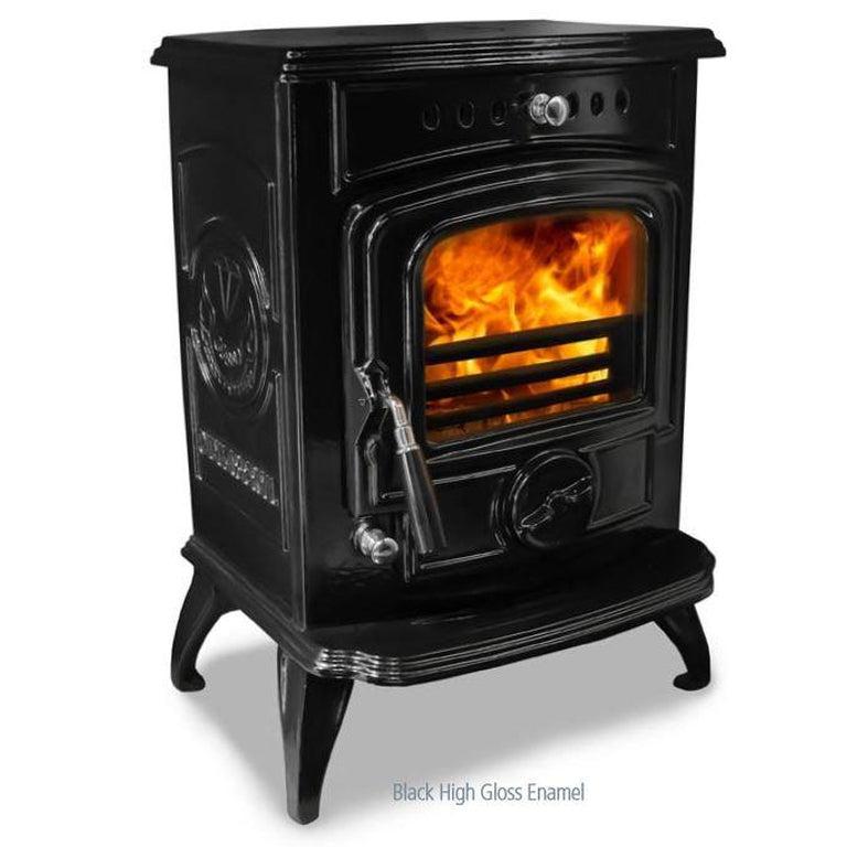 Small Boiler Stove Black Enamel
