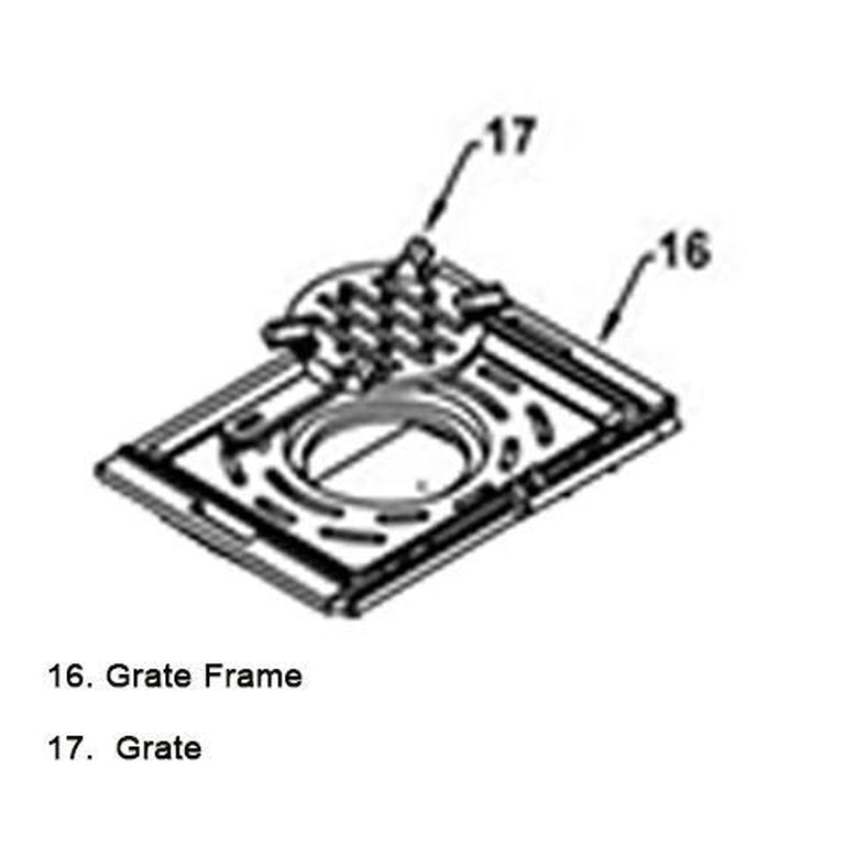 Stanley Aoife GRATE FRAME AF0514-CR